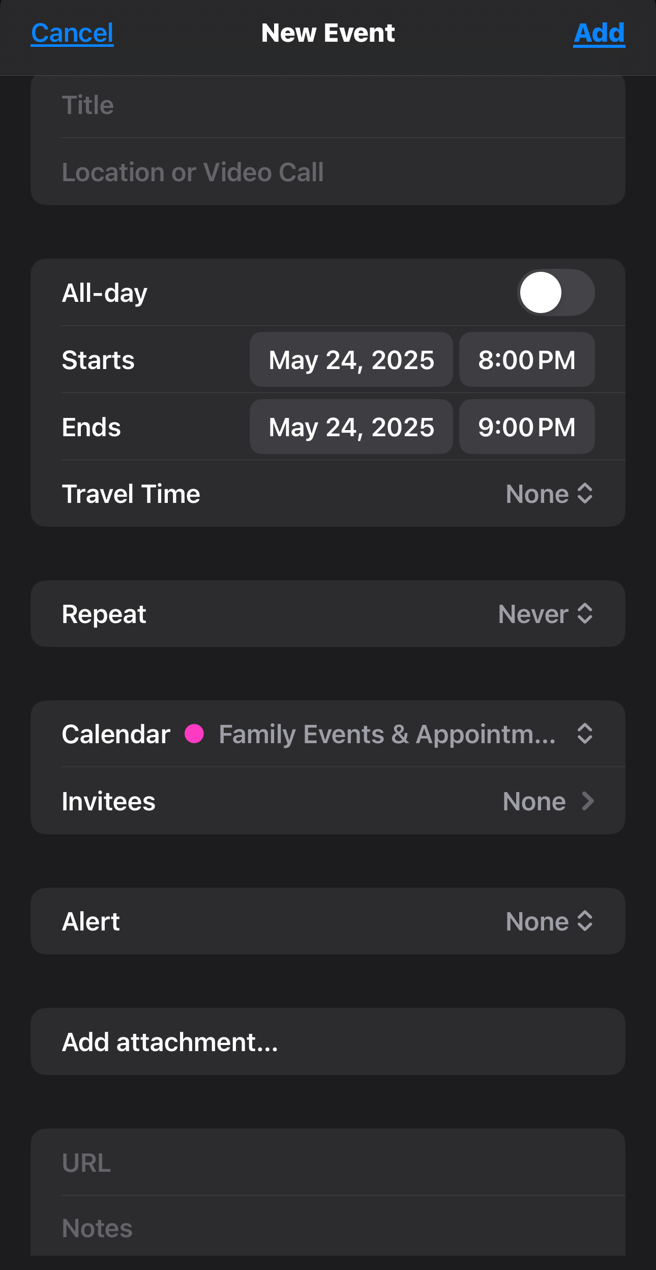 DaySync Event Preview